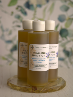 Herbal Infused Pain Relief & Healing Oil