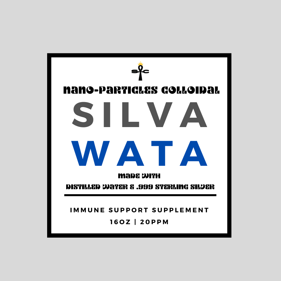 "Silva Wata" 20PPM Colloidal Silver Water